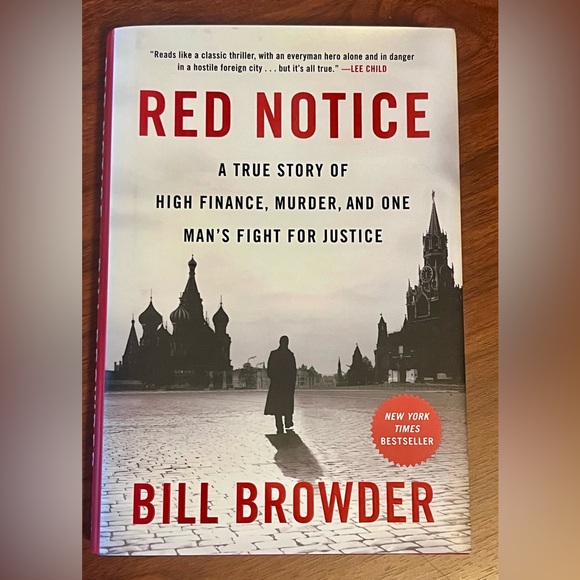 Red Notice Hardcover Book - Picture 1 of 2